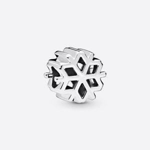 Pandora Polished Snowflake Charm